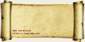 Jagoda Trumić vizit kartica